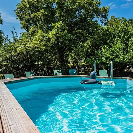 Un Air De Famille - Maison A La Campagne Pour 10 Personnes - Piscine - Jardin - Guinguette Dom wakacyjny *
