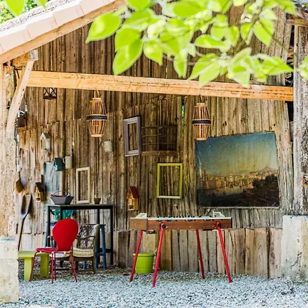 Un Air De Famille - Maison A La Campagne Pour 10 Personnes - Piscine - Jardin - Guinguette بيت للعطل Saint-Pierre-de-Buzet