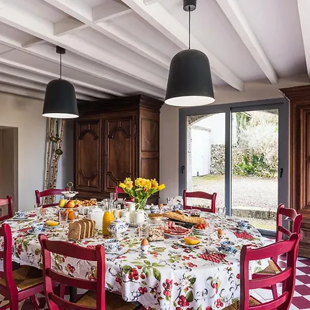 Un Air De Famille - Maison A La Campagne Pour 10 Personnes - Piscine - Jardin - Guinguette بيت للعطل *